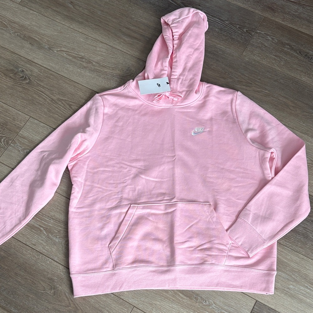 Nike Light Pink Pullover Hoodie